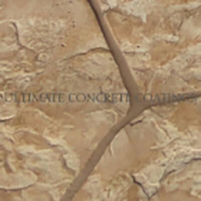 07 Flagstone Random stamped concrete